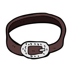 comic cartoon belt N5