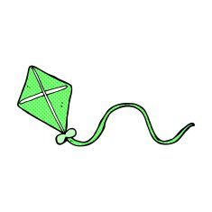 comic cartoon kite N7