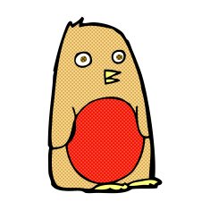 comic cartoon robin N12