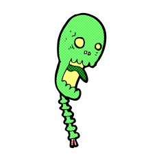 funny comic cartoon skull N7