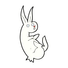 cue comic cartoon rabbit N3