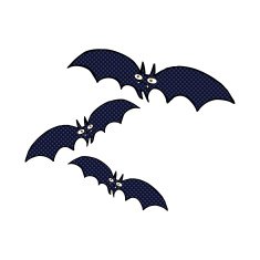 comic cartoon vampire bats N4