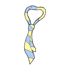 comic cartoon tie N6