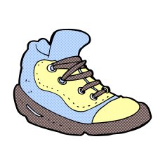 comic cartoon sneaker N3