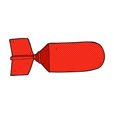 comic cartoon bomb N12