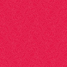 Vector seamless background heart shape N3
