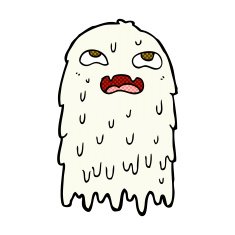 gross comic cartoon ghost N5