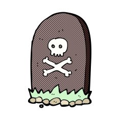 comic cartoon grave N3