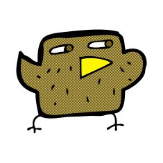 comic cartoon bird N64