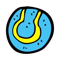 comic cartoon tennis ball N5