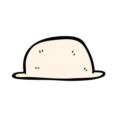 comic cartoon hat N14