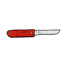 comic cartoon folding knife N10