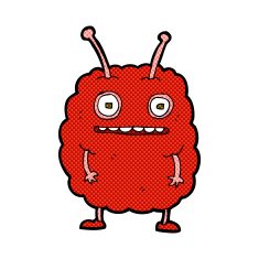 comic cartoon funny alien monster N2
