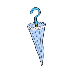 comic cartoon parasol N2