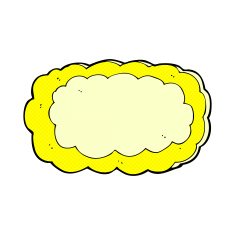comic cartoon cloud symbol N7