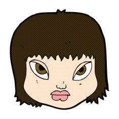 comic cartoon annoyed face N3