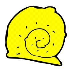comic cartoon snail shell N3