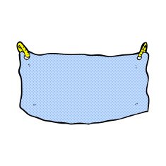 comic cartoon cloth banner N3