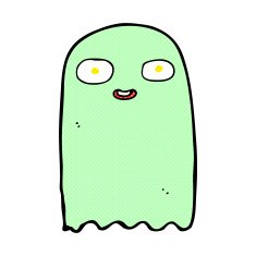 funny comic cartoon ghost N24