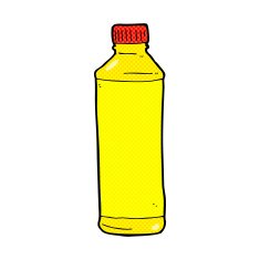 comic cartoon water bottle N16