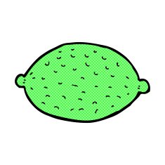 comic cartoon lime N2