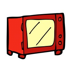 comic cartoon microwave N5