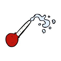 comic cartoon pipette N3