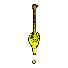 comic cartoon honey dipper N3