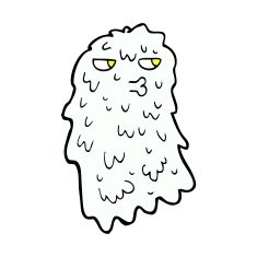 comic cartoon gross ghost N15