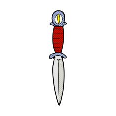 comic cartoon mystic dagger N3