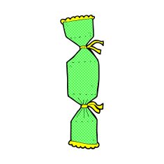 comic cartoon christmas cracker N11