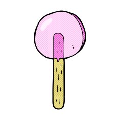 comic cartoon lollipop N5