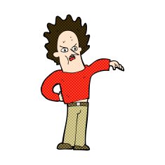 comic cartoon nasty boy N3
