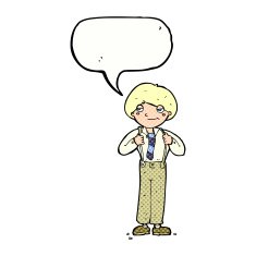 cartoon man wearing braces with speech bubble N12