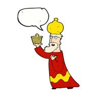 one of the three wise men with speech bubble N44