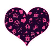Vector Cartoon Heart