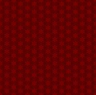 Seamless Red Pattern with Snowflakes Vector