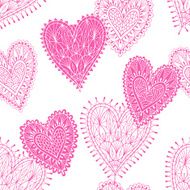 Hearts Seamless Pattern N2