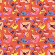 background with letters N6