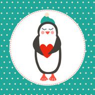 Penguin in love N2