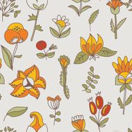 Flower seamless texture Endless floral pattern N7