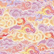 Seamless abstract pattern waves background N3
