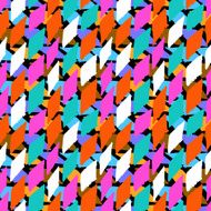 Vector seamless bold harlequin pattern