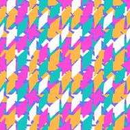 Vector seamless bold harlequin pattern N3