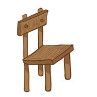 wooden chair