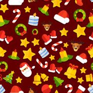 NYChristmasPatternVectorFlatBackground02