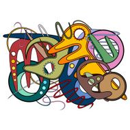 Vector abstract background N8