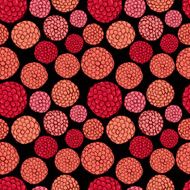 Flowers seamless pattern floral background hand drawn
