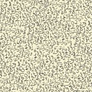 Hand-drawn doodles seamless pattern Vector