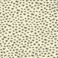 Hand-drawn asterisk seamless pattern Vector